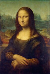 art, painting, mona lisa
