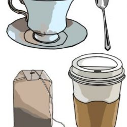 coffee, cup, tea